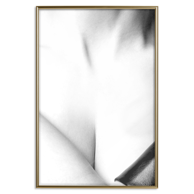 Wall Poster Grace - black and white photograph of female neckline and neck contours 123618 additionalImage 20