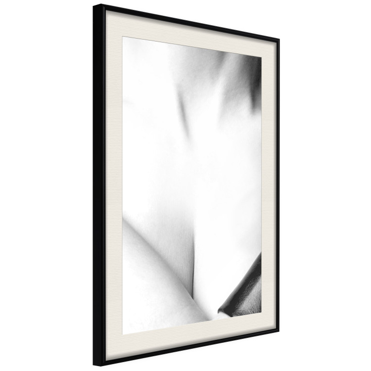 Wall Poster Grace - black and white photograph of female neckline and neck contours 123618 additionalImage 3