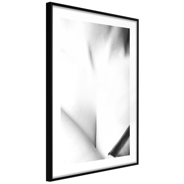Wall Poster Grace - black and white photograph of female neckline and neck contours 123618 additionalImage 11