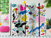 Room Divider Screen Energetic Panda II - fanciful drawings of animals on a sheet 124018 additionalThumb 4