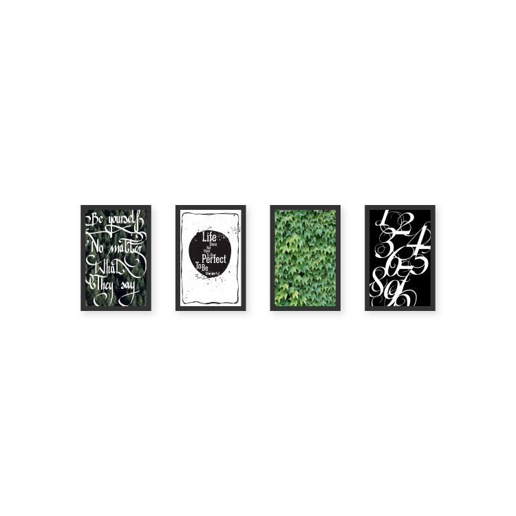 Wall art in set Living in the nature 124918 additionalImage 1