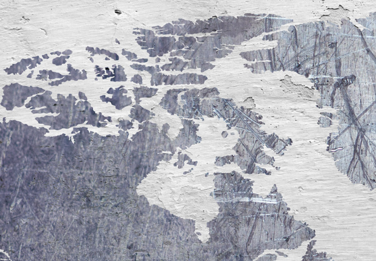 Large canvas print Concrete World Map II [Large Format] 128718 additionalImage 3