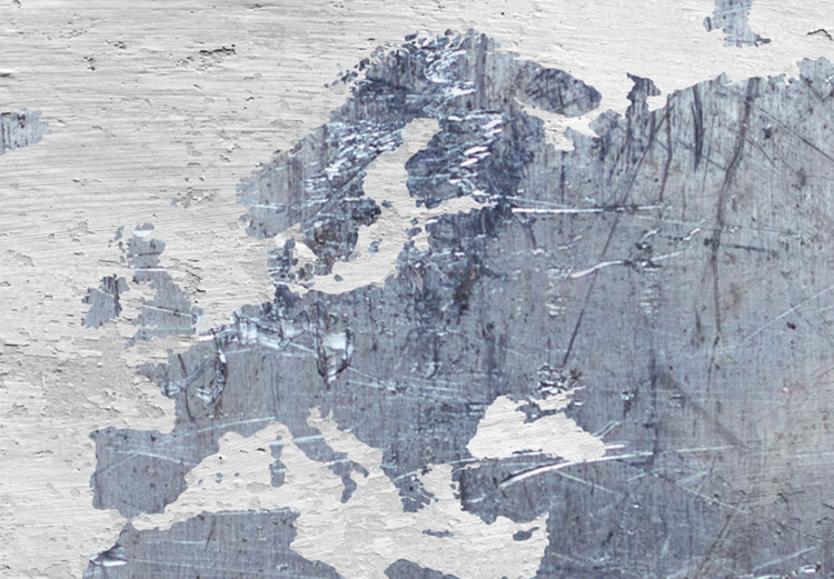 Large canvas print Concrete World Map II [Large Format] 128718 additionalImage 4