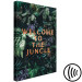 Canvas Welcome to the Jungle (1-part) vertical - text against a jungle background 128818 additionalThumb 6