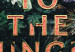 Canvas Welcome to the Jungle (1-part) vertical - text against a jungle background 128818 additionalThumb 5