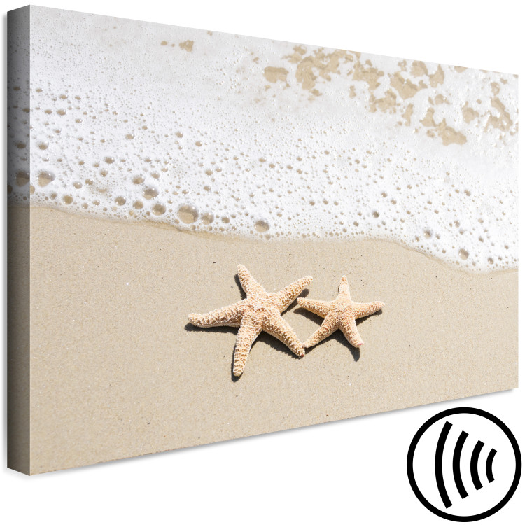 Canvas Print Holiday Souvenir (1-piece) Wide - starry beach landscape 129818 additionalImage 6
