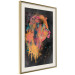 Poster Lion's Moods - abstract animal in a multicolored watercolor motif 130518 additionalThumb 3