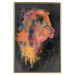 Poster Lion's Moods - abstract animal in a multicolored watercolor motif 130518 additionalThumb 17