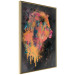 Poster Lion's Moods - abstract animal in a multicolored watercolor motif 130518 additionalThumb 12