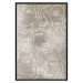Wall Poster Unity in Diversity - abstract line art of figures on a beige background 130818 additionalThumb 26