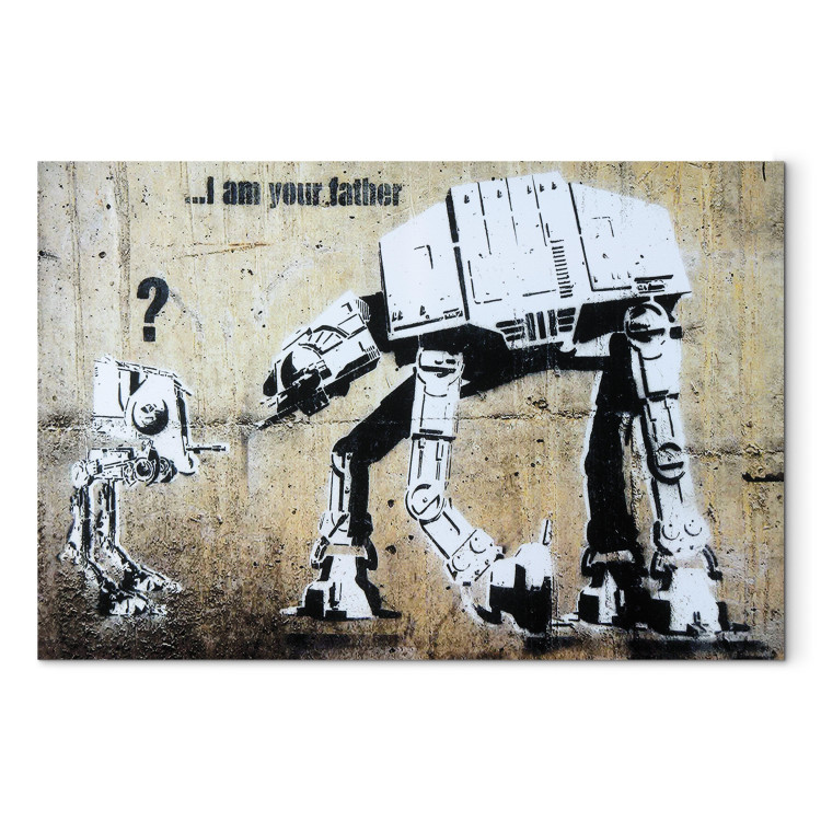 Canvas I Am Your Father by Banksy 132418