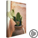Canvas Cactus in a Pot (1-piece) Vertical - green plant in Morocco 134718 additionalThumb 6