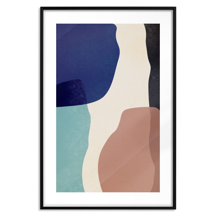 Wall Poster Stones on the Beach - colorful round patterns in an abstract motif 135618 additionalImage 16