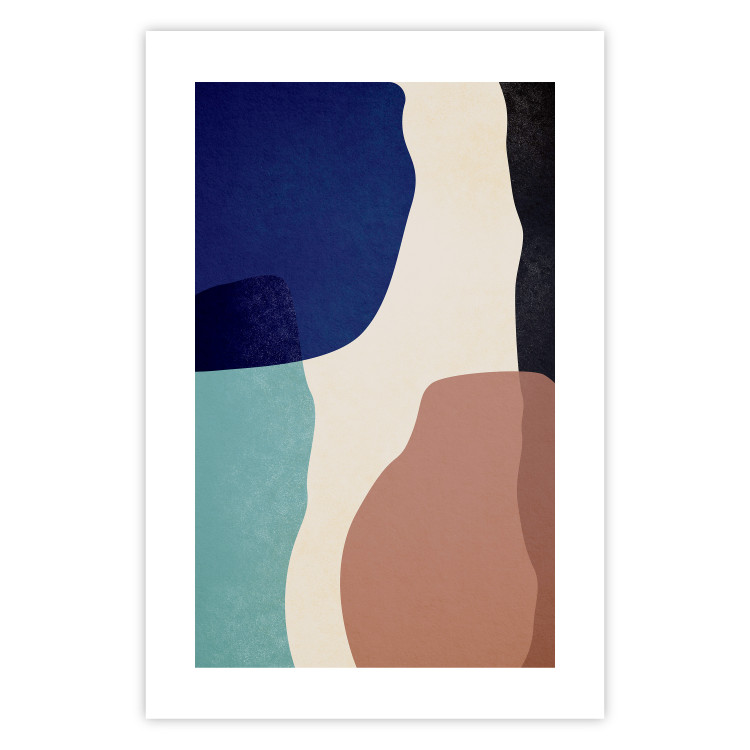 Wall Poster Stones on the Beach - colorful round patterns in an abstract motif 135618 additionalImage 23