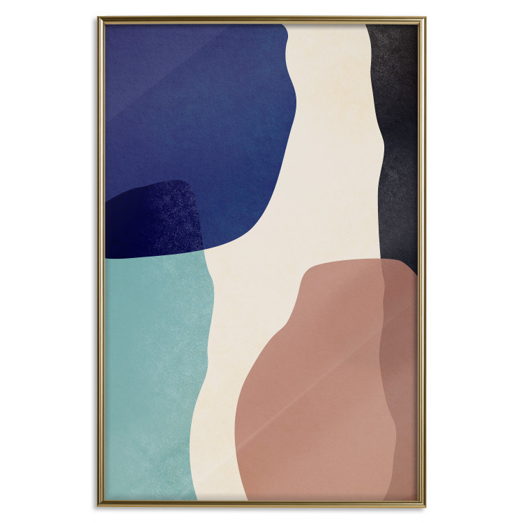 Wall Poster Stones on the Beach - colorful round patterns in an abstract motif 135618 additionalImage 17