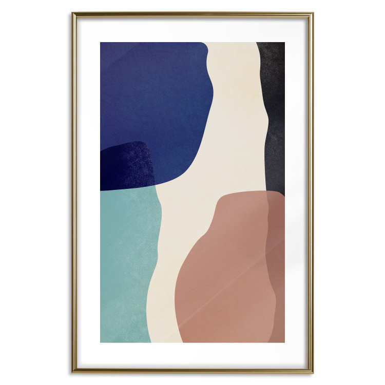 Wall Poster Stones on the Beach - colorful round patterns in an abstract motif 135618 additionalImage 15