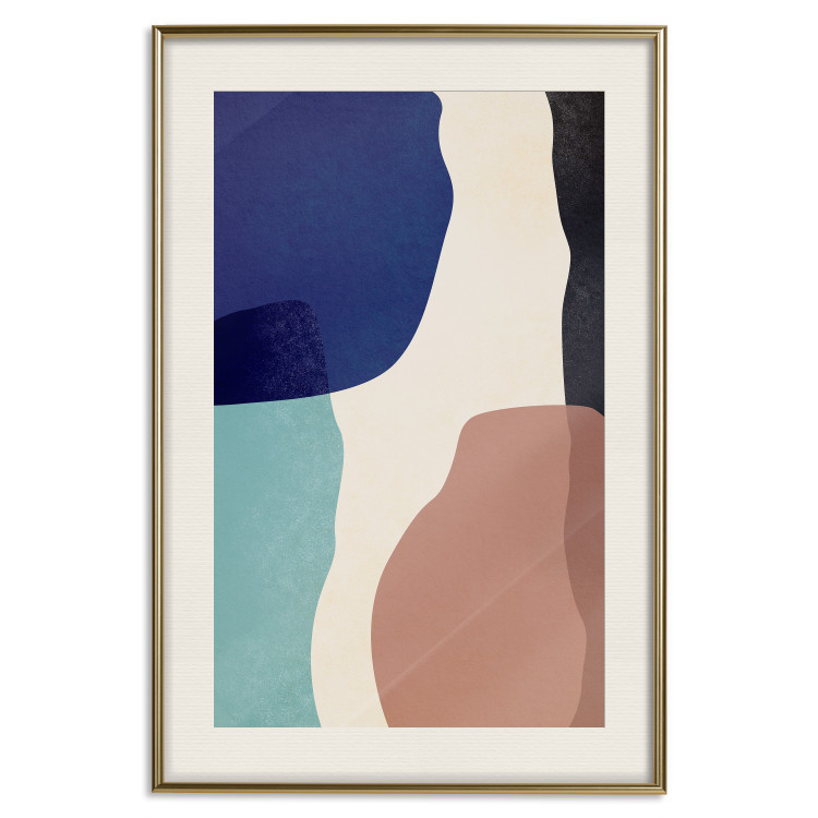 Wall Poster Stones on the Beach - colorful round patterns in an abstract motif 135618 additionalImage 13