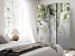 Room Divider Screen Carried by the Wind (3-piece) - Composition in delicate green leaves 136118 additionalThumb 4