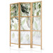 Room Divider Screen Carried by the Wind (3-piece) - Composition in delicate green leaves 136118 additionalThumb 5