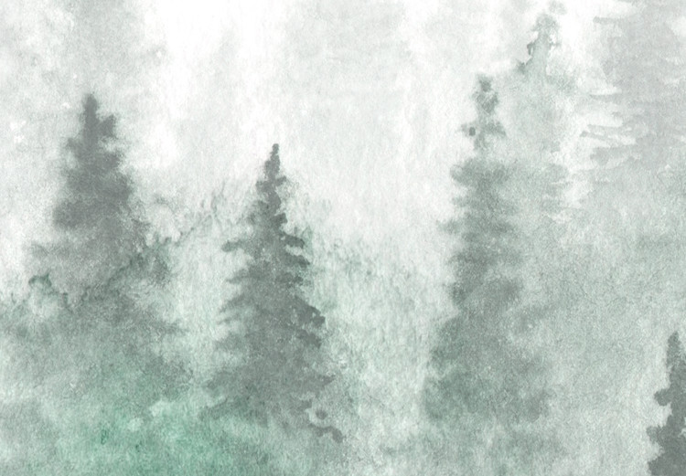 Large canvas print Scandinavian Foggy Forest [Large Format] 136418 additionalImage 3