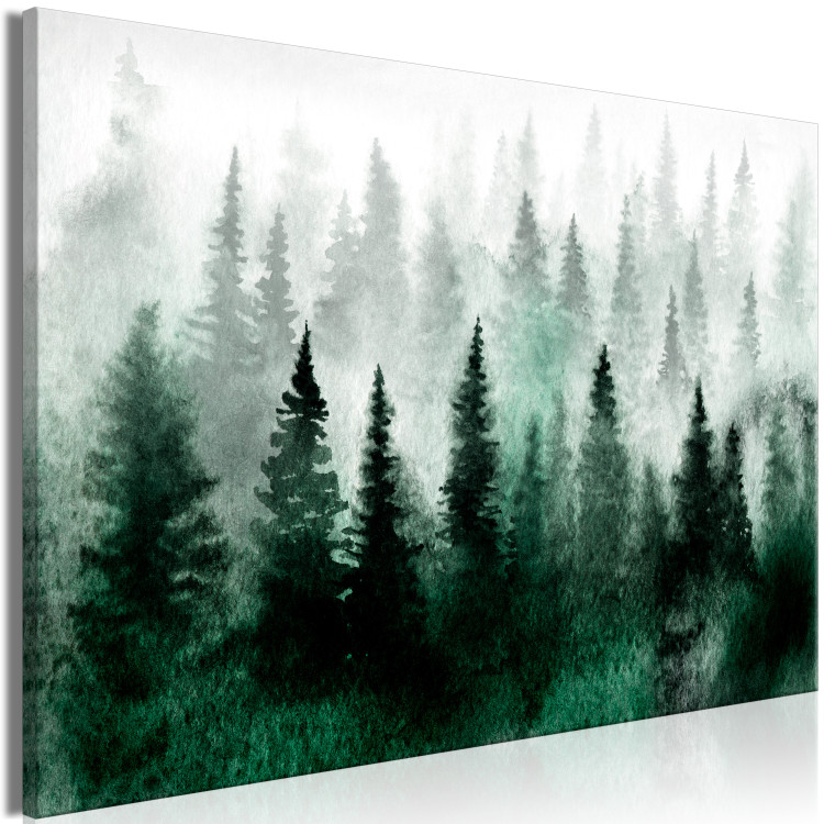 Large canvas print Scandinavian Foggy Forest [Large Format] 136418 additionalImage 2