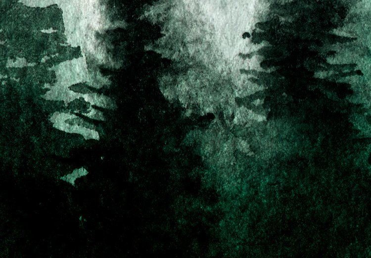 Large canvas print Scandinavian Foggy Forest [Large Format] 136418 additionalImage 5