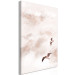 Canvas Celestial Lovers (1-piece) Vertical - birdscape in the sky 136518 additionalThumb 2