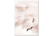 Canvas Celestial Lovers (1-piece) Vertical - birdscape in the sky 136518