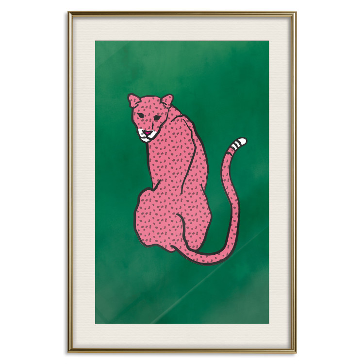 Poster Pink Cheetah [Poster] 142618 additionalImage 23
