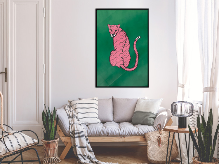 Poster Pink Cheetah [Poster] 142618 additionalImage 22