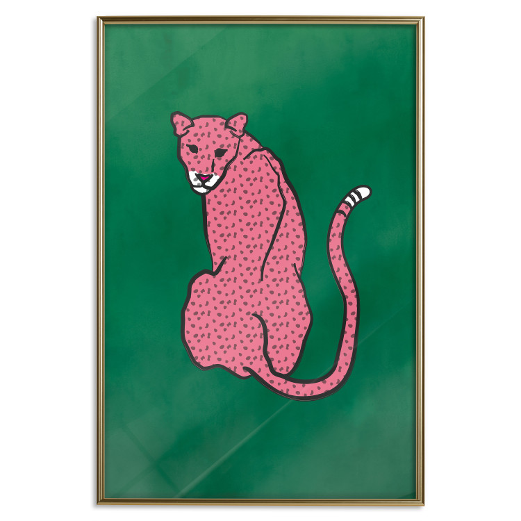 Poster Pink Cheetah [Poster] 142618 additionalImage 24