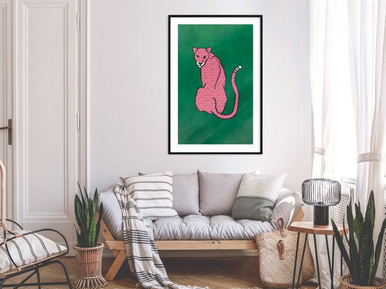 Poster Pink Cheetah [Poster] 142618 additionalImage 7