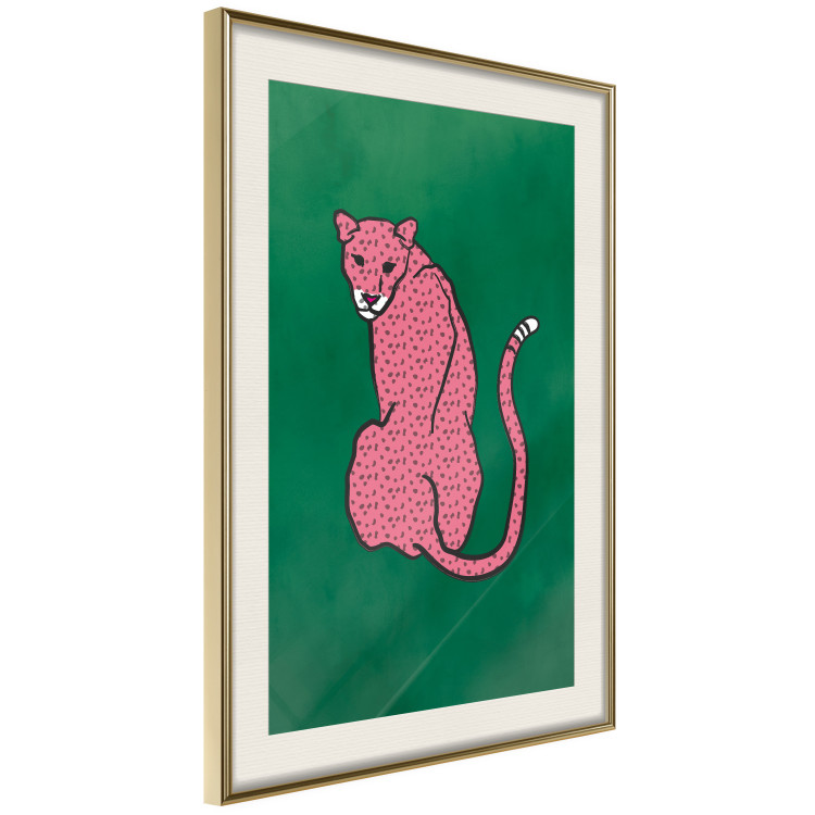 Poster Pink Cheetah [Poster] 142618 additionalImage 3