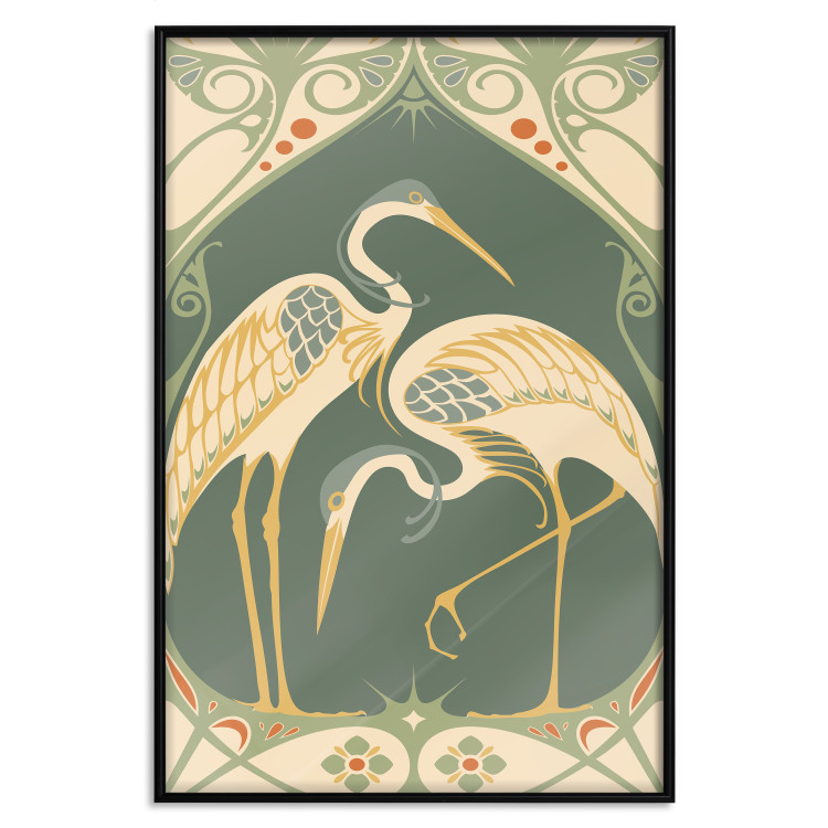 Poster Stylish Cranes [Poster] 143218 additionalImage 21