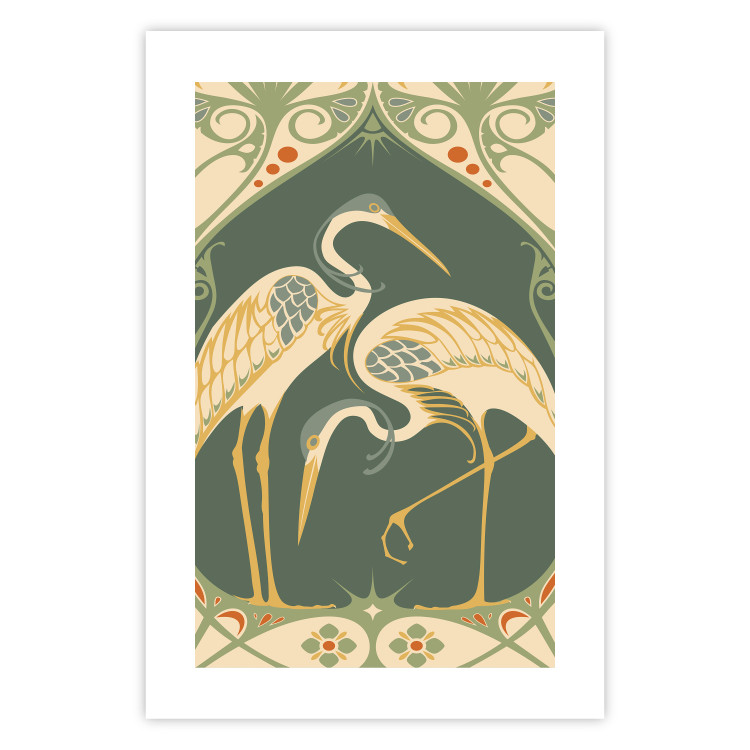 Poster Stylish Cranes [Poster] 143218 additionalImage 15