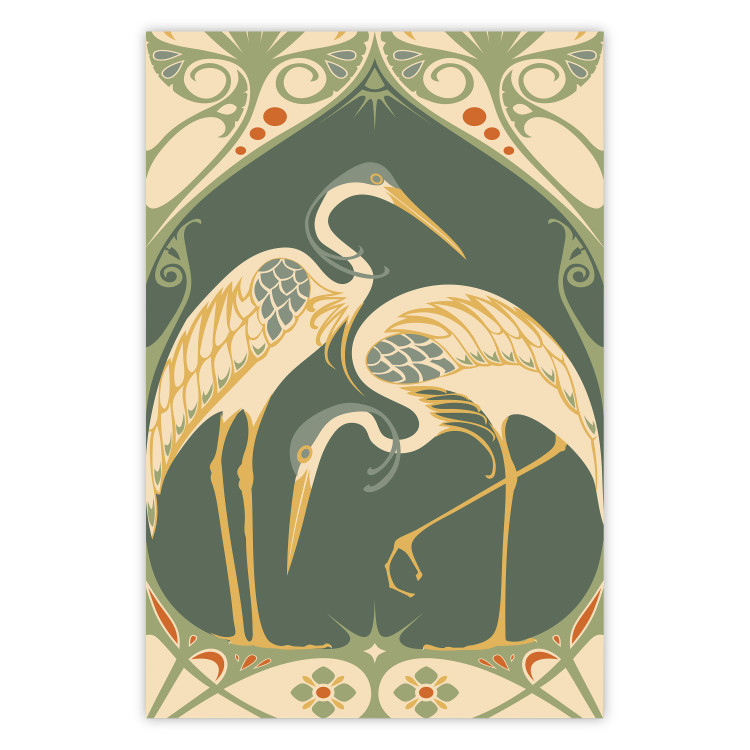 Poster Stylish Cranes [Poster] 143218