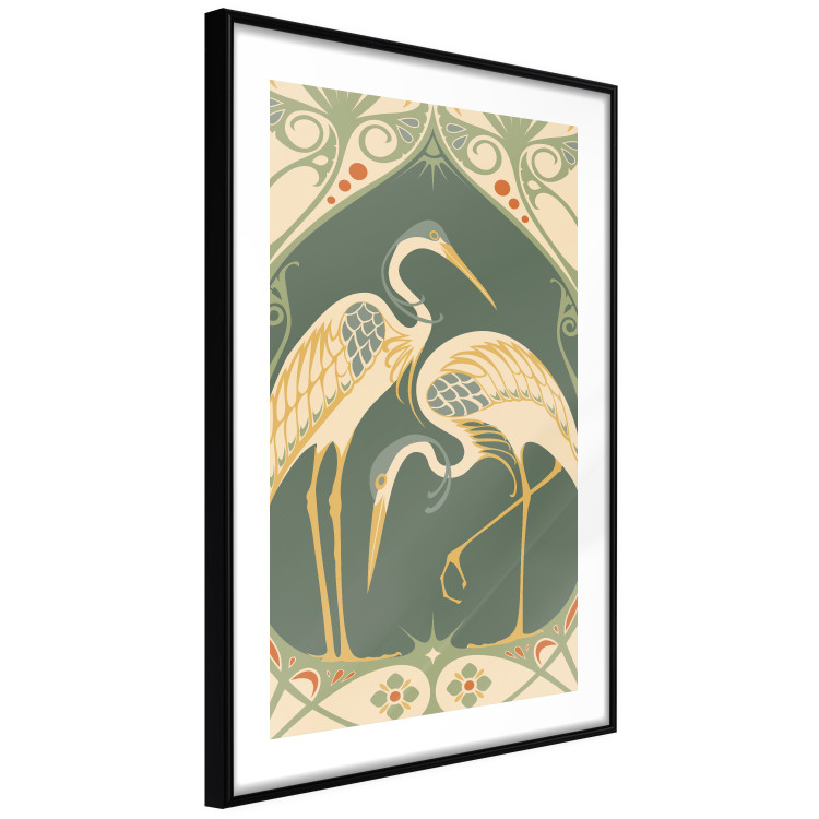 Poster Stylish Cranes [Poster] 143218 additionalImage 9