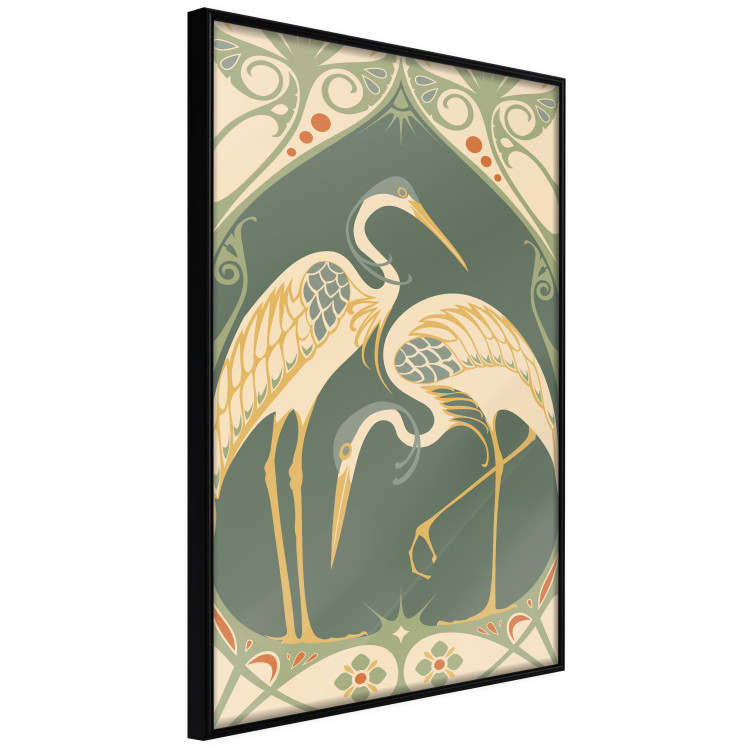 Poster Stylish Cranes [Poster] 143218 additionalImage 17