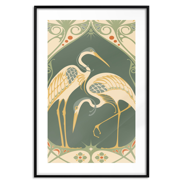 Poster Stylish Cranes [Poster] 143218 additionalImage 18