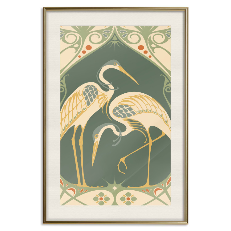 Poster Stylish Cranes [Poster] 143218 additionalImage 27