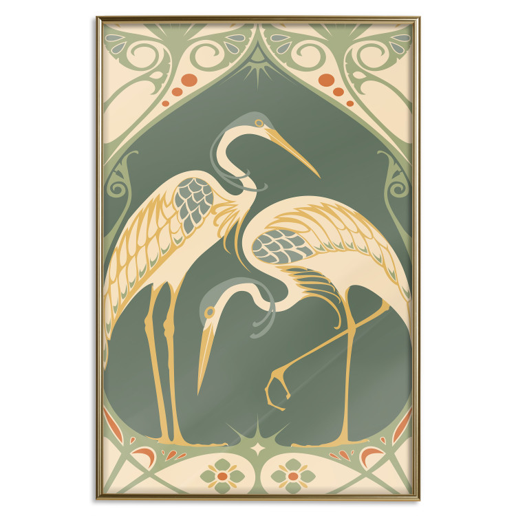 Poster Stylish Cranes [Poster] 143218 additionalImage 20