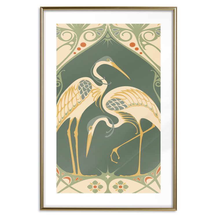 Poster Stylish Cranes [Poster] 143218 additionalImage 24