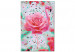 Paint by Number Kit Rose Flamingo - Pink Bird, Powdery Rose and Minty Shimmering Background 144618 additionalThumb 4