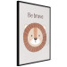 Wall Poster Be Brave - Friendly and Cheerful Lion and Motivating Slogan for Kids 146618 additionalThumb 6