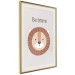 Wall Poster Be Brave - Friendly and Cheerful Lion and Motivating Slogan for Kids 146618 additionalThumb 7