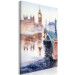 Canvas Print City of London - Drawing Painted With Watercolor in Mixed Colors 149818 additionalThumb 2