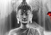 Print On Glass Buddha's Smile - Red [Glass] 150618 additionalThumb 5