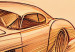 Large canvas print Car Sketch - Vintage Car Drawing Generated by AI [Large Format] 151118 additionalThumb 3