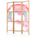 Room Divider Pink Power - A Unicorn With Wings and a Rainbow on a Background of Clouds [Room Dividers] 151418 additionalThumb 5