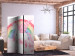 Room Divider Pink Power - A Unicorn With Wings and a Rainbow on a Background of Clouds [Room Dividers] 151418 additionalThumb 4